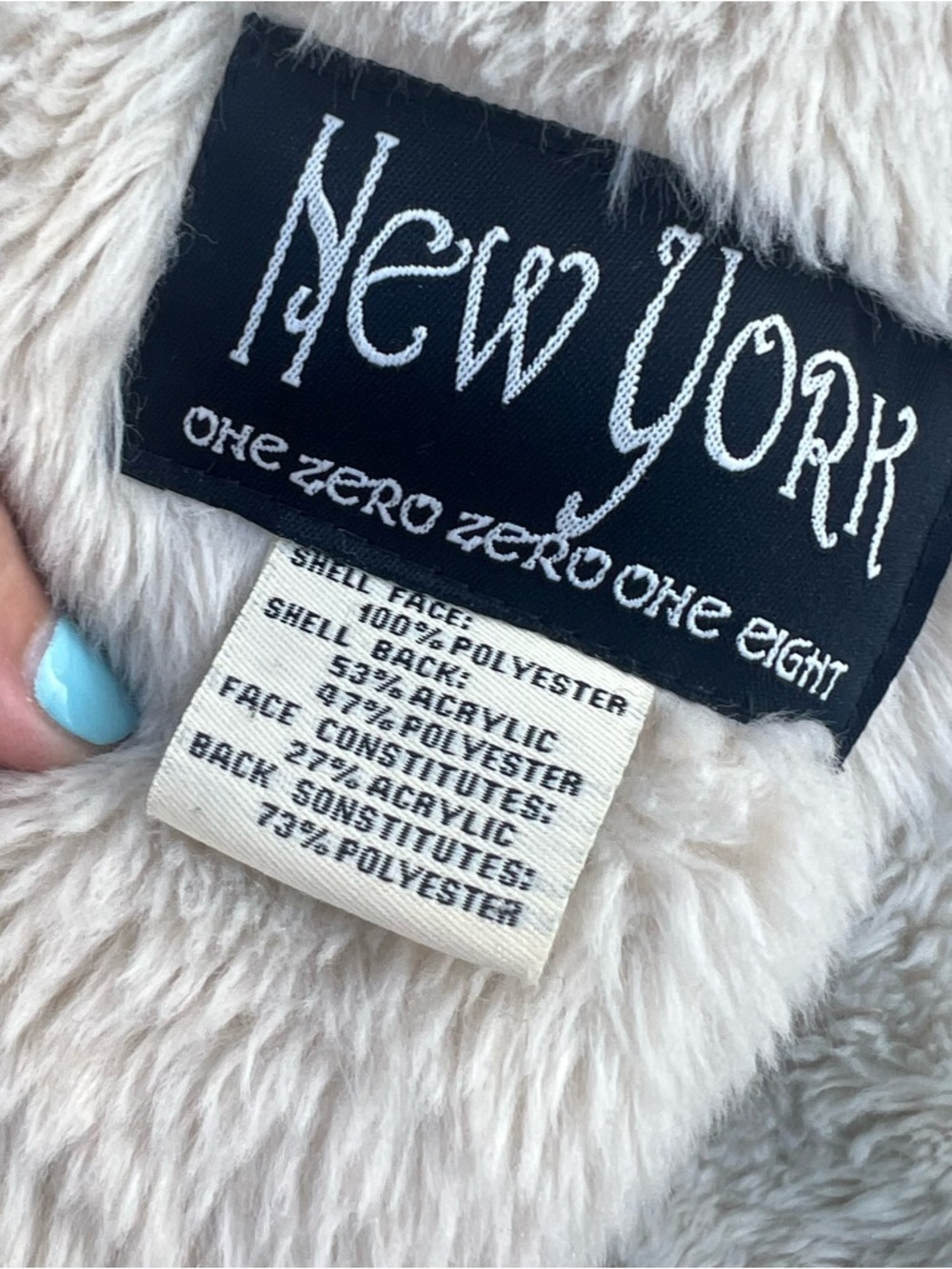 Vintage Y2K Penny Lane Faux Fur Lined Fur Suede Tan Hooded Coat Size M - Picture 3 of 5